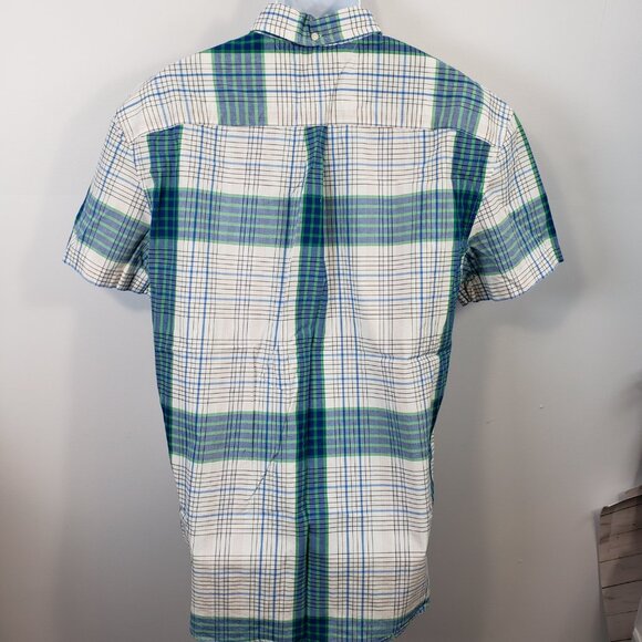 Tommy Hilfiger Custom Fit Short Sleeve Button  XXL Mens Shirt One Pocket / A250 - Picture 6 of 8